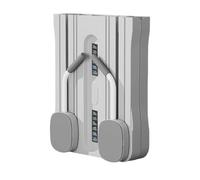 Machine de réforme de pilates améliorée - Kit réformateur de pilates gris - Planche d'entraînement multifonction avec genouillères, entraîneur de noyau et corps complet - Équipement Pilates à domicile