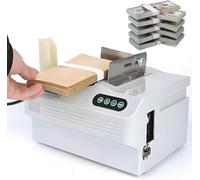 Machine de regroupement,Smart-Tech,pour devises,cerclage automatique par induction (30 liasses/min),format réglable,machine intelligente pour lier billets et documents,fonctionnement par simple touche