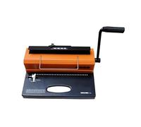 Machine de reliure à bobine T118 Perforatrice à trous carrés for bureau, livre d'images, documents d'appel d'offres, calendrier mural, machine de reliure A4