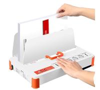 Machine De Reliure Thermique Haute Capacité Pour 500 Feuilles, Relieur à Chaud De Grande Capacité 55 Mm Pour Rapports, Contrats Et Factures 1mm