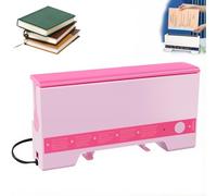 Machine de Reliure Thermique, Machine À Relier A4 avec Couvercle Anti-poussière, Relie Jusqu’à 280 Feuilles, Reliure Électrique À Contrôle Intelligent pour Rapports de Bureau, Contrats Et Fichie pink