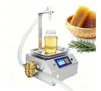 Machine de remplissage automatique avec contrôle de synchronisation, conception de démontage facile, matériaux de qualité alimentaire pour liquides épais et huile lubrifiante