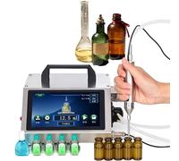 Machine de remplissage automatique de liquide pour petites bouteilles, 1-100ml, 600ml/min, 3 buses, goulot de bouteille ≥ 2mm, pour huiles essentielles, parfum