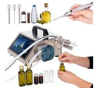 Machine de remplissage automatique de liquide pour petites bouteilles de 1 à 100ml, avec aiguille à col étroit/1mm, pour huiles essentielles et liquides corrosifs HD1380