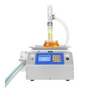 Machine de remplissage automatique du miel, 0,02-22.05lbs du système d'embouteillage basé sur le poids pour liquides visqueux, pâte, sauce au chocolat, sirop et confiture