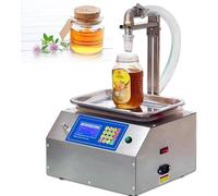 Machine De Remplissage Automatique pour Liquides Visqueux avec Capacité 20ml à 10000ml, Pesée Quantitative, Hauteur De Remplissage Réglable 0-40cm, Débit 7l/Min, Construction en Acier Inoxy