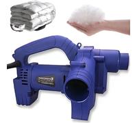 Machine de remplissage avec fonctions de soufflage et d'aspiration, interrupteur à pied, réglage à 6 vitesses pour la rénovation de veste et de couette