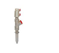 Machine de remplissage avec tige d'extension en acier inoxydable DN15-27 Valve de remplissage de buse de décharge pneumatique anti-goutte (DN15-27 10 mm L110 mm)