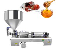 Machine de remplissage de liquide pneumatique, distributeur semi-automatique à piston, acier inoxydable, vitesse réglable, pédale pour crème, huile essentielle, shampooing