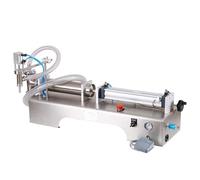 Machine de remplissage de liquide pneumatique semi-automatique pour boissons et liquides