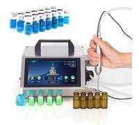Machine de remplissage de liquide portable for petites bouteilles,remplisseur quantitatif automatique avec poignée de transport,distributeur d'aiguilles à commande numérique LCD(HD1370)