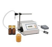 Machine de remplissage de liquides, mini remplisseuse automatique de bouteilles, remplisseuse de liquides avec commande numérique, capacité de remplissage de 5 ml à 3500 ml,A
