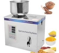 Machine de remplissage de poudre pour thé et café, panneau de contrôle intelligent avec fenêtre visuelle, vitesse de distribution de 12 à 20 paquets par minute