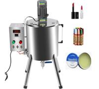 Machine de remplissage de rouge à lèvres, remplissage de pâte de mélange chauffant, réservoir de 15 L/30 L, température réglable de 0 à 300 ℃ pour rouge à lèvres et crèmes cosmétiques