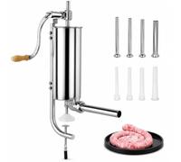 Machine de remplissage de saucisses verticale de 4 L, 8 buses