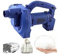 Machine de remplissage électrique à double usage pour souffler et aspirer 1200 W, 6 vitesses réglables 0-16000 tr/min avec contrôle au pied pour rénover les doudounes