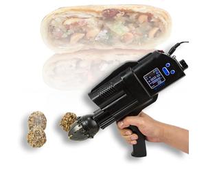 Machine de remplissage électrique avec paramètres de gramme réglables, idéale pour une distribution précise des aliments dans les applications de cuisson