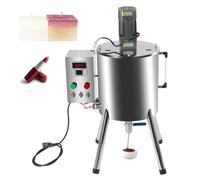 Machine de remplissage et de mélange automatique 15/30 L pour applications commerciales, avec cuve de mélange et d'agitation pour pâtes, pour cire, miel et autres produits(30L)