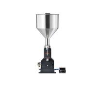 VEVOR Machine de Remplissage de Liquide Pâte Pneumatique 5-50 mL Remplisseuse de Bouteilles en Acier Inoxydable avec Pédale pour Lait, Eau, Jus, Huile Essentielle, Shampoing, Miel, Lotion Cosmétique