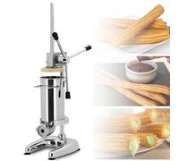 Machine De Remplissage Manuelle De Churros, Machine De Remplissage Manuelle De CrèMe De GeléE De Remplissage De Churros De Beignets, Machine De Remplissage Manuelle Acier Inoxydable Avec 5 Buses,3L