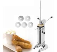 Machine De Remplissage Manuelle De Churros Presse à biscuits verticale, commerciale pour fabriquer des churros, pour bâtonnets de pâte frits faits maison, pour usage domestique et au restaur