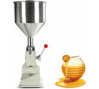 Machine de remplissage manuelle de liquide, distributeur de pâte et de crème, capacité de 5 à 110 ml, trémie en acier inoxydable, idéale pour les huiles cosmétiques, les paillettes à lèvres, les