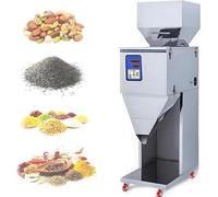 Machine de remplissage numérique de poudre et distributeur de granulés, réglable 6 à 12 sacs/min avec contrôle à pédale, idéal pour le thé, les graines, les céréales, et 10 g à 1500 g de poudre