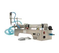 Machine de remplissage pneumatique en acier inoxydable de 100 ml à 1000 ml - Pour shampooing, huile, eau, parfum, cosmétique