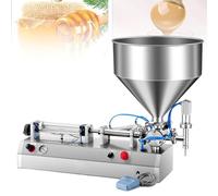Machine de remplissage semi-automatique de liquide et de pâte pour une distribution efficace d'huiles, crèmes, lotions et miel