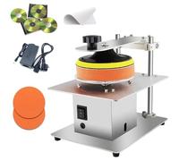 Machine de réparation de disque pour effacer les rayures et récupérer des données, polisseuse semi-automatique pour nettoyage de CD/DVD, idéale pour les magasins de location et l'utilisation à