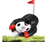 Machine de Retour d'entraînement de Golf, Tasse de Putting Automatique avec Retour de Balle, Portable à Piles pour intérieur et extérieur, Angle réglable en ABS Durable