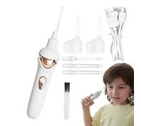 Machine de retrait de la cire, nettoyeur d'oreille électrique | Retrait de la caisse d'oreille du nettoyage d'oreille rechargeable - Séalien de nettoyage efficace outil de nettoyage de nettoyage Ronde