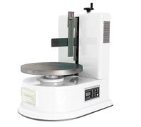 Machine de revêtement de décoration de gâteaux, machine d'extension de crème entièrement automatique de 4 à 12 pouces, vitesse réglable, machine de lissage de revêtement de crème, machine