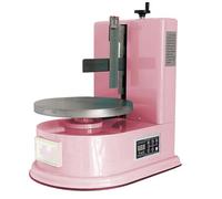 Machine de revêtement de décoration de gâteaux, machine d'extension de crème entièrement automatique de 4 à 12 pouces, vitesse réglable, machine de lissage de revêtement de crème, machine