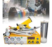 Machine de revêtement électrostatique en poudre, pistolet pulvérisateur à poudre portable, système de type entonnoir pour test d'échantillons de métal et finition à petite échelle