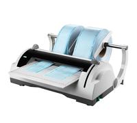 Machine de scellage de sacs dentaires, thermoscelleuse médicale, largeur maximale de 30cm, température réglable, machine d'emballage automatique en acier inoxydable pour laboratoires