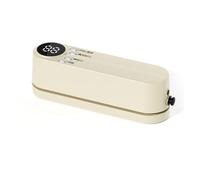 Machine de scellage industrielle, Scelleuse de sacs thermoscelleuse, Machine portative de scellage de sacs, scelleuse d'enveloppe, presse et scelleuse sous vide(Giallo)