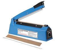 Machine de scellage thermique à impulsion manuelle de 30,5 cm pour sacs en plastique, sacs en polyéthylène PP avec poignée d'élément de rechange supplémentaire