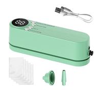 Machine de scellant à vide portable, scellant à vide sans fil pour nourriture,Scellant de sac de rangement alimentaire rechargeable - Strong Aspiration Compact Scelling Tool pour les collations à grai