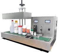 Machine De Scellement Automatique à Scelleuse Continue 2200w, Scelleuse à Induction électromagnétique Portable Scelleuse De Bouchons De Bouteilles pour Tailles De Bouchons 15mm -300mm, 120mm