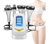 Machine De Sculpture Corporelle 4 En 1 Dispositif De Beauté De Cavitation Machine Portative De Peau De Visage Soin Du Visage Multifonctionnel Raffermissement Et Élimination Des Rides