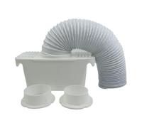 Machine de séchage, réservoir d'eau, conduit d'air en PVC, sèche-tambour, condenseur, collecteur de poussière, conduit d'échappement Flexible et extensible