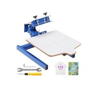VEVOR Machine de sérigraphie 1 couleur 1 station – Plateau 54 x 45 cm – Domestique/Commercial