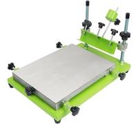 Machine de sérigraphie de bureau pour travaux manuels et commandes en vrac, design facile à pincer, imprimante à encre à pâte à souder haute température, taille 300 x 240 mm