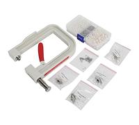 Machine de sertissage de perles, durable, idéale pour le bricolage de perles pour les travaux manuels, petite taille pour jupes, vêtements, chapeaux pour sacs pour le bricolage des chaussures