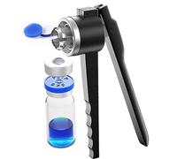 Machine de sertissage et de bouchage, Sertisseur de flacons manuel en acier inoxydable, 8-32mm, scelleuse sécurisée, 30 bouteilles/min, utilisation laboratoire et pharmacie(A,30mm)