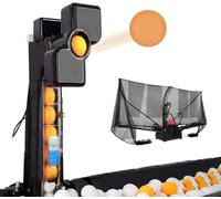 Machine De Service pour Tennis De Table, 36 Effets De Balles Différents, Lanceur De Balles Automatique