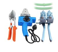 Machine de soudage de courroie PU avec ciseaux et fixation pour courroies trapézoïdales et bandes en plastique