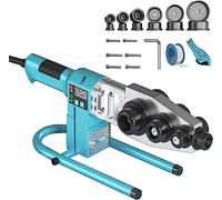 Machine de soudage de tuyaux en plastique PPR, soudeuse par fusion de tuyaux, soudeuse par fusion à emboîture portable, machine de soudage en plastique thermofusible à affichage numérique for tuyaux P