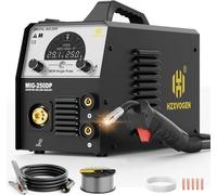 Machine de soudage MIG, alimentation 250 A, 5 en 1 méthodes de soudage, alimentation automatique du fil, MIG250DP
